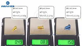 Wanyifa Titanium Bolt M3 M4 M5 Button Hex Allen Head Screw