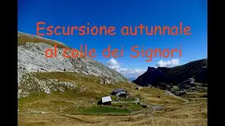 Escursione autunnale  da Carnino al Colle dei Signori