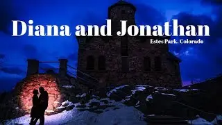 Winter Engagement | Estes Park Wedding Photographer | Diana and Jonathan