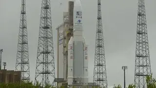 Ariane 5 aborted launch with the Juice spacecraft