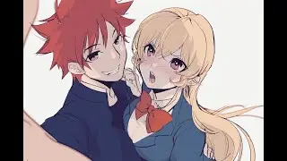 Souma x Erina - Shokugeki no souma AMV - Beautiful