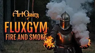 FLUXGYM│Making a Fire and Smoke Lora