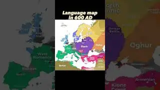Language map in 600 Ad #country #worldmap #geography #countries #worldgeography #language  #map