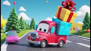 Timmy Truck Delivers a Gift | Fun Truck Song for Kids | Sing and Celebrate Along