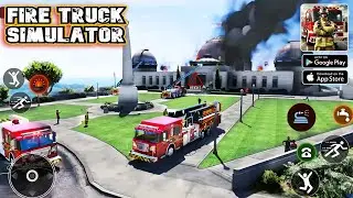 Firefighter Truck Rescue Games | Save the City in Epic 911 Missions 🚒🚨