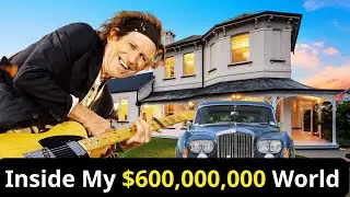 The Lifestyle of Keith Richards 2025🎤 Net Worth, Wife, House, Cars, The Rolling Stones & Biography