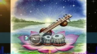 Devotional music with sitar and tabla with ai generated images #beats #classical #indianmusic