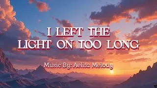 I Left The Light On Too Long🥀Music By: Aelita Melody 🎶 English sad song #AelitaMelody