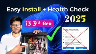 Install Windows 11 on Unsupported PC | PC Health Check Guide 2025