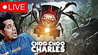 Choo Choo Charles Monster Train with Tubeyoupro #shortslive #horrorgaming