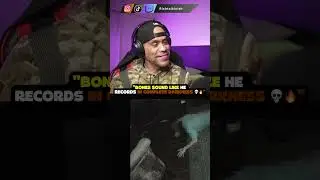 Reacting to BONES &ndash; DeathBecomesHim 😳🔥 DARK SESH ENERGY #richtalkinish #bones #shorts
