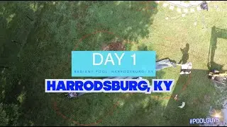 Vinyl Liner | Radiant Pools | Mountain Lake Model | Day 1 | #PoolGuys