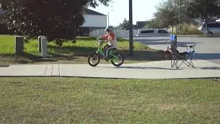 Josh - Learning to ride a bike