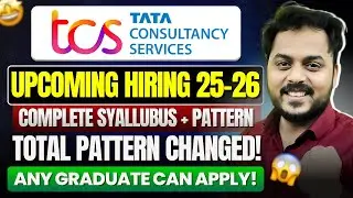 TCS Upcoming Hiring Calendar 2025&ndash;26 ! NQT, Smart Hiring Update | Big Opportunity for Any Graduate!