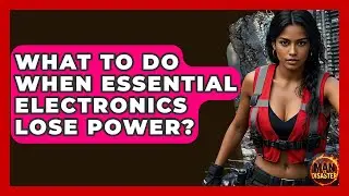 What To Do When Essential Electronics Lose Power? - Man vs. Disaster
