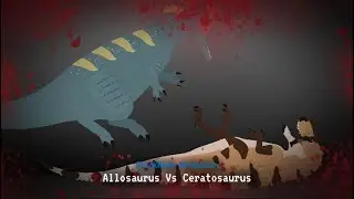 Ceratosaurus Vs Allosaurus | StickNode pro animation