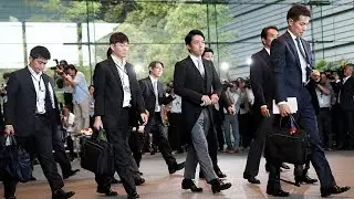 Japan's Prime Minister Abe announces new cabinet after reshuffle