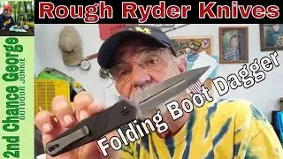 The Ultimate Folding Boot Knife for Tactical Survival, Rough Ryder Folding Boot Knife.