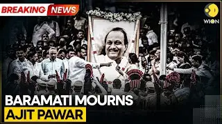 Ajit Pawar Funeral: Nation Mourns as Maharashtra Deputy CM Ajit Pawar Laid to Rest | WION BREAKING