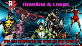 Raj Comics Timeline & Loops | Time Loop of RC Universe