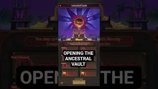 Ancestral Vault opening! Blessed Lootfiend NA #1