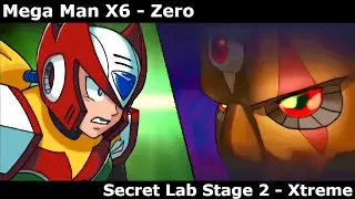 Mega Man X6 - Secret Lab Stage 2 - Zero - Xtreme Difficulty - Part 20/21