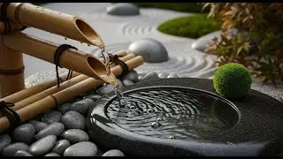 Relaxing Water Sounds with Gentle Ambient Music for sleep better or meditation