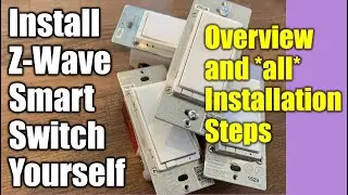 Z-Wave ● Enbrighten Switch ● How to Install a Smart Switch by Yourself ✅ DIY zwave