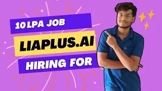 LIAPLUS.AI IS HIRING FOR FRESHERS FOR 10 LPA JOB #engineeringjobs #JOBS #btech