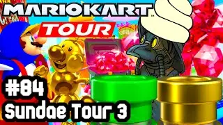 Mario Kart Tour Part 84 - All Pipe Pulls | Sundae Tour 3