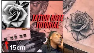 Realistic Rose Tattoo Shading &ndash; Step-by-Step