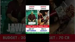 JAWAN VS ANIMAL #tranding