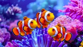The Best 4K Aquarium - Dive Into The Mesmerizing Underwater Realm, Sea Jellyfish, Coral Reefs. #76