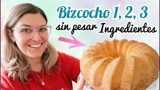 BIZCOCHO SIN PESAR INGREDIENTES *BIZCOCHO de Yogur ESPONJOSO*