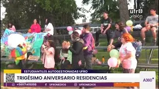 Estudiantes de la UFRO celebran trig&eacute;simo aniversario de residencias universitarias | ARAUCAN&Iacute;A 360&deg;
