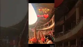 #M.Chinnaswamy stadium #Bangaluru🚩#ಹವಾ ಹವಾ RCB ಹವಾ #RCB Rap Song #RCB loyal fans❤️💛😍❤️&zwj;🩹🥺