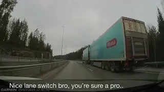 Truck being smart as a whip, or something. (Mostly something)