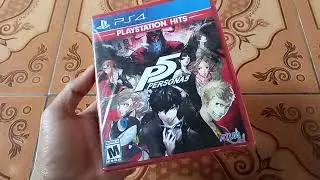 Unboxing Persona 5 Playstation Hits Playstation 4