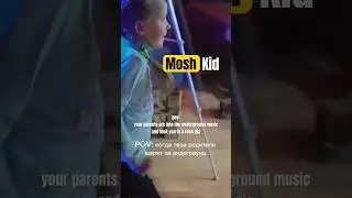 пов:РОДИТЕЛИ ШАРЯТ ЗА АНДЕГРАУНД little girl made hard mosh #moshpits #gig #newrelease #shorts