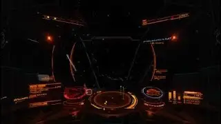 Pirate FDL NPC broke my canopy, so I rammed it. No sensors, no problem! - Elite Dangerous (console)