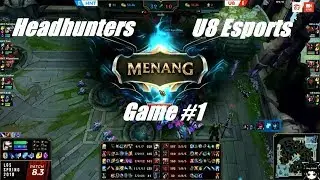Headhunters vs U8 Esports Game #1 | LGS Spring 2018 |