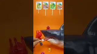 baby shark mukbang snacks candy #toys #funny #mukbang