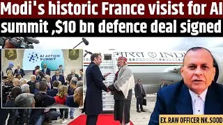 PM Modi's visit to France for AI summit; $ 10 bn worth Defence agreements signed