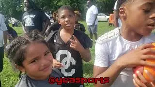 Overbrook Monarchs 8u & Oxford Circle Raiders 8u face-off at the YEA Sports Wreck Chasers Challenge