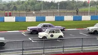 HRDC Jack Sears Trophy at Donington Historic Festival 2023 - Grid Formation & Race Start
