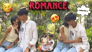 Romantic prank on bf❤️😘| unexpected reaction 😂😍|ये क्या किया hasib ने 😽🥰#funny #love 