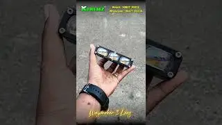 HJG Waymaker 3 Lens With Devil Eye Fog - White & Yellow #xtremz
