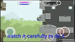 How to do melee shot in mini militia