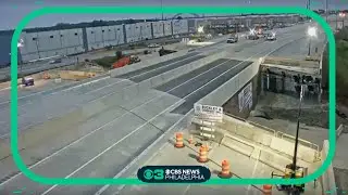 Temporary roadway over I-95 collapse set to reopen Friday: PennDOT