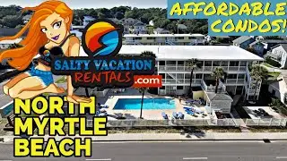 🌴Vacation Rentals in NORTH MYRTLE BEACH, Condos near the ocean and ocean view!